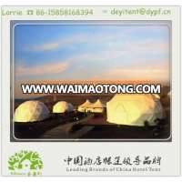 Luxury steel geodesic dome tent for outdoor event