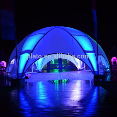 Large iglo Hexa dome huren event tents with light for party or wedding