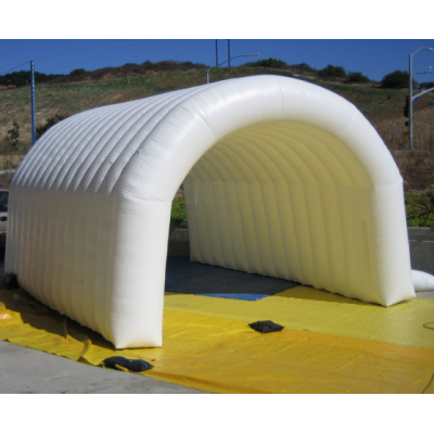 White color giant inflatable tunnel arch tent for outdoor